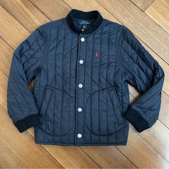 Ralph Lauren Varsity-Ow-Bom Jacket Navy - Picture 1 of 12